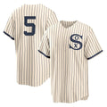 harde C.White Sox #5 Munetaka Murakami Player Cream Field of Dreams Home Game Stitched Jerseys