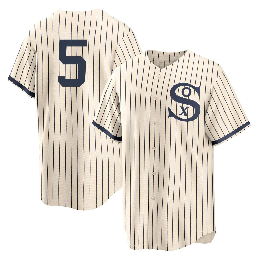 harde C.White Sox #5 Munetaka Murakami Player Cream Field of Dreams Home Game Stitched Jerseys