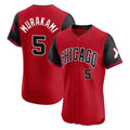 harde C.White Sox #5 Munetaka Murakami Player Red City Connect Limited Elite Home Stitched Jerseys