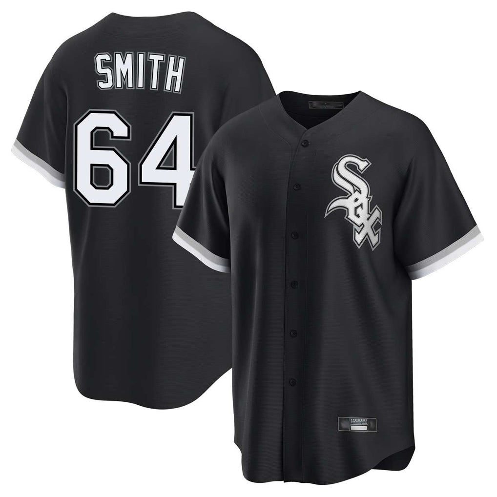 harde C.White Sox #64 Shane Smith Player Black City Connect Limited Home Stitched Jersey
