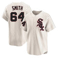 harde C.White Sox #64 Shane Smith Player Cream Cooperstown Collection Limited Home Stitched Jerseys