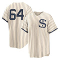 harde C.White Sox #64 Shane Smith Player Cream Field of Dreams Home Game Stitched Jerseys