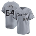harde C.White Sox #64 Shane Smith Player Gray Road Limited Home Stitched Jerseys
