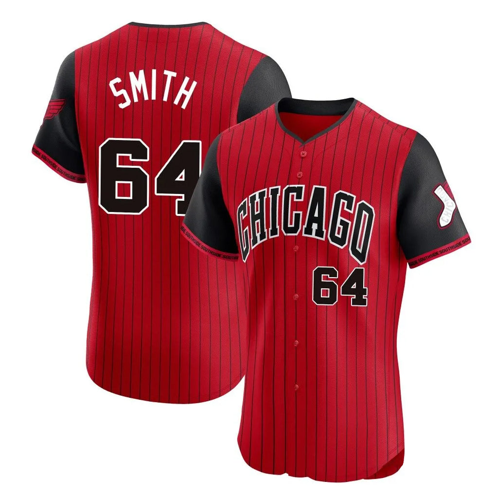 harde C.White Sox #64 Shane Smith Player Red City Connect Limited Elite Home Stitched Jerseys