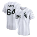 harde C.White Sox #64 Shane Smith Player White Stripe Limited Elite Home Stitched Jerseys