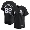 harde C.White Sox #88 Luis Robert Jr Player Black Limited Home Stitched Jerseys