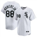 harde C.White Sox #88 Luis Robert Jr Player White Stripe Limited Home Stitched Jerseys