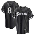 harde C.White Sox #8 Kyle Teel Player Black City Connect Home Game Stitched Jerseys