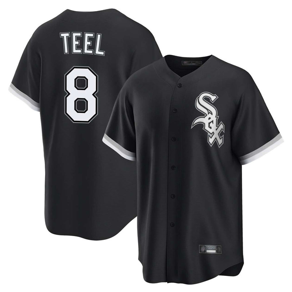harde C.White Sox #8 Kyle Teel Player Black Home Game Stitched Jerseys