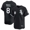 harde C.White Sox #8 Kyle Teel Player Black Limited Home Stitched Jerseys