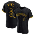 harde C.White Sox #8 Kyle Teel Player Black Snake Skin City Limited Elite Home Stitched Jerseys