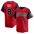 harde C.White Sox #8 Kyle Teel Player Red City Connect Limited Home Stitched Jerseys