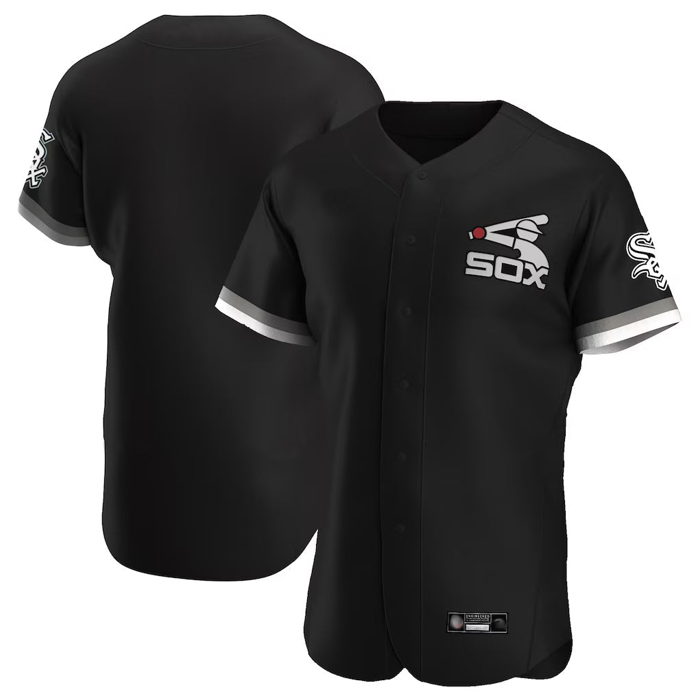harde C.White Sox ## White Sox Blank Player Black Limited Elite Home Game Stitched Jerseys