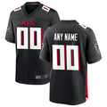 harde Custom A.Falcons Black Home Game Stitched Jerseys