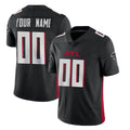 harde Custom A.Falcons Black Limited Home Game Any Name & Numbers Stitched Jerseys