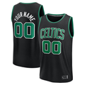 harde Custom B.Celtics Black Fast Break Jerseys - Statement Edition