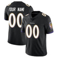 harde Custom B.Ravens Black Vapor F.U.S.E. Limited Any Name & Numbers Stitched Jerseys