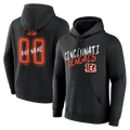 harde Custom C.Bengals Gray Big & Tall Team Authentic Custom Hoodie Stitched Jerseys