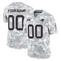 harde Custom C.Panthers Arctic Camo Salute to Service Limited Game Any Name & Numbers Stitched Jerseys