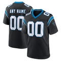harde Custom C.Panthers Black Home Game Any Name & Numbers Stitched Jerseys