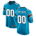 harde Custom C.Panthers Blue Game Any Name & Numbers Stitched Jerseys