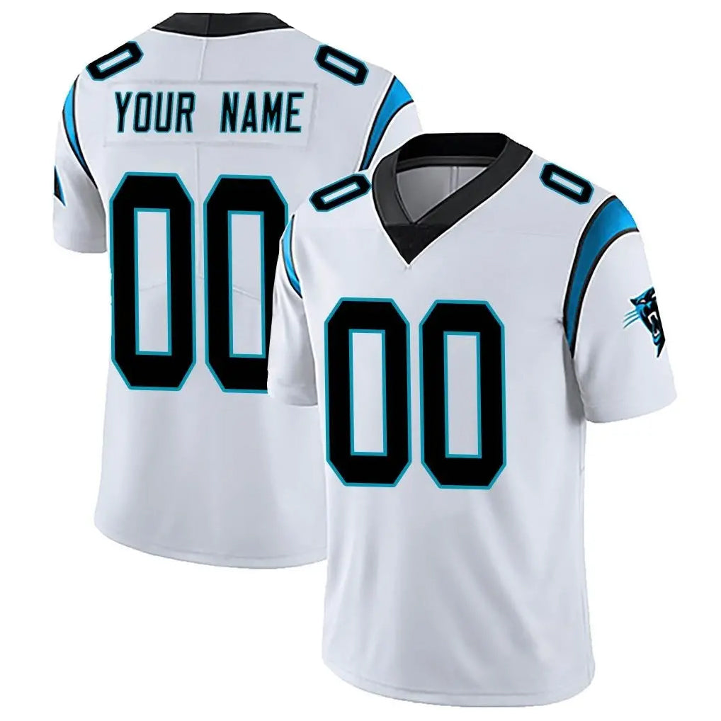 harde Custom C.Panthers White Vapor Untouchable Limited Game Any Name & Numbers Stitched Jerseys