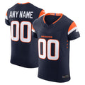 harde Custom D.Broncos Navy Vapor F.U.S.E. Elite Stitched Jerseys