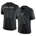 harde Custom D.Lions Black RFLCTV Limited Stitched Jerseys