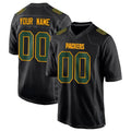 harde Custom GB.Packers Black Fashion Game Stitched Jerseys