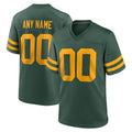 harde Custom GB. Packers Green Alternate Game Stitched Jerseys