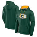 harde Custom GB.Packers Green Defender Pullover Hoodie Game Stitched Jerseys