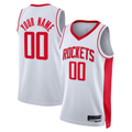 harde Custom H.Rockets White 2022-2023 Swingman Stitched Jerseys- Statement Edition