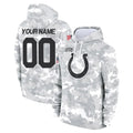 harde Custom IN.Colts Arctic Camo Salute to Service Hoodies Limited Game Any Name & Numbers Stitched Jerseys