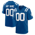 harde Custom IN.Colts Royal Home Game Any Name & Numbers Stitched Jerseys