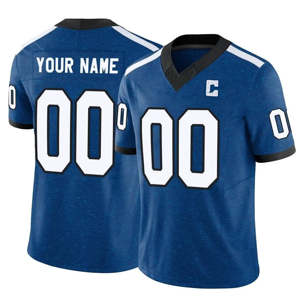 harde Custom IN.Colts Royal Limited Indiana Nights Alternate Vapor F.U.S.E. Home Game Any Name & Numbers Stitched Jerseys