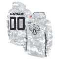 harde Custom J.Jaguars Arctic Camo Salute to Service Hoodies Limited Game Any Name & Numbers Stitched Jerseys