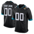 harde Custom J.Jaguars Black Home Game Any Name & Numbers Stitched Jerseys