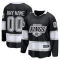 harde Custom LA.Kings Black Home Breakaway Jerseys