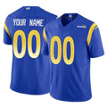 harde Custom LA.Rams Royal Limited Vapor F.U.S.E. Home Game Any Name & Numbers Stitched Jerseys