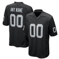 harde Custom LV.Raiders Black Home Game Stitched Jerseys