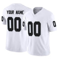 harde Custom LV.Raiders White Limited Vapor F.U.S.E. Home Game Any Name & Numbers Stitched Jerseys