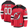 harde Custom N.Jersey Devils Red Home Breakaway Jerseys