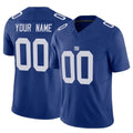 harde Custom NY.Giants Royal Limited Vapor F.U.S.E. Home Game Any Name & Numbers Stitched Jerseys