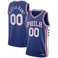 harde Custom P.76ers Royal 2020-21 Swingman Jerseys - Icon Edition