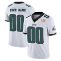 harde Custom P.Eagles White Limited Vapor Untouchable Super Bowl LIX Home Game Any Name & Numbers Stitched Jerseys