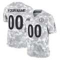 harde Custom P.Steelers Arctic Camo Limited Salute To Service Home Game Any Name & Numbers Stitched Jerseys