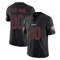 harde Custom SF.49ers Black Impact Limited Home Game Any Name & Numbers Stitched Jerseys
