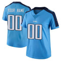 harde Custom T.Titans Light Blue Limited Color Rush Home Game Any Name & Numbers Stitched Jerseys