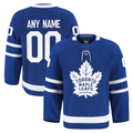 harde Custom T.Maple Leafs Blue Home Authentic Pro Jerseys