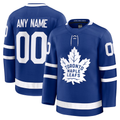 harde Custom T.Maple Leafs Blue Home Premium Jerseys